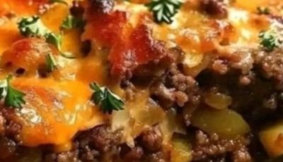 Cowboy Steak and Potato Casserole